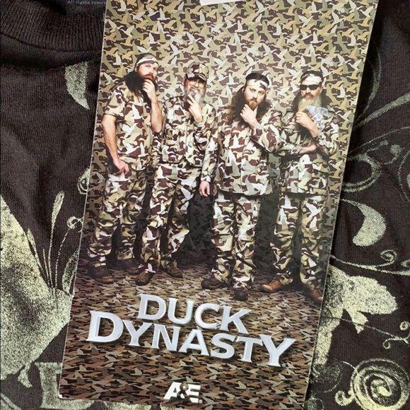 Duck Dynasty Womens T Shirt Slim Fit Short Sleeve Graphic Print Black Medium - Picture 7 of 7